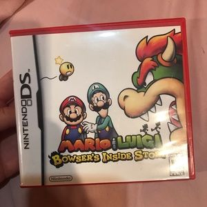 DSI GAME: mario & luigi bowsers inside story